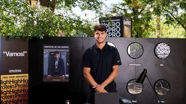 Carlos Alcaraz sorprende Madrid