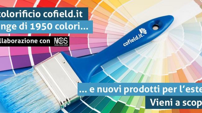 Su cofield.it vendita online di vernici e pitture