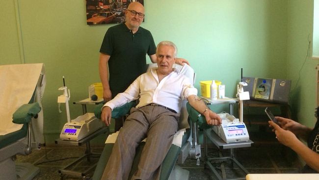 Sangue, un invito alla donazione dal presidente Eugenio Giani