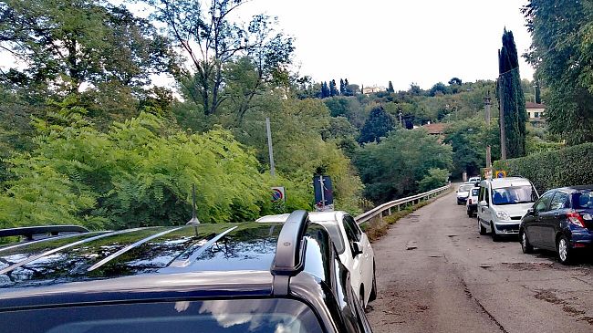 Galluzzo, lavori lunghi e divieto di sosta h24 in via Ponte di Certosa