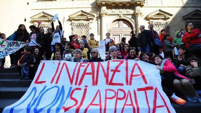 Scuola dell'infanzia: Sciopero generale e presidio a Firenze