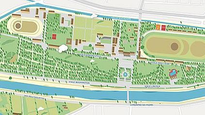 La Ruota panoramica si sposta alle Cascine