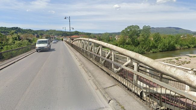 Ponte di Matassino, prove di carico e brevi interruzioni al transito