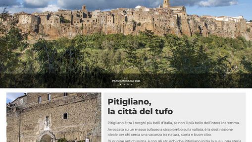 Nasce Visit Pitigliano, il portale turistico della Città di Pitigliano
