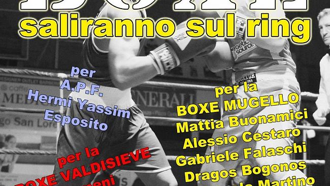 A Borgo San Lorenzo Boxe Dilettantistica Venerdì 30 Marzo