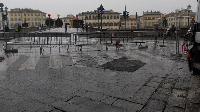 Riaperta stamani al transito piazza Nazario Sauro