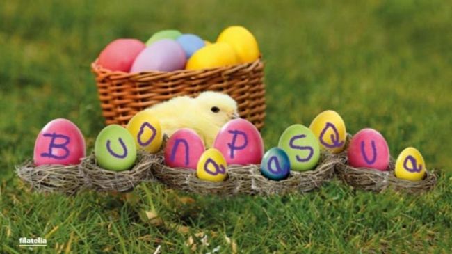 Poste italiane, cartolina dedicata alla Pasqua 