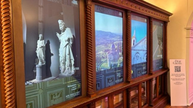 Apre a Siena Dear Guests, Visitor Center