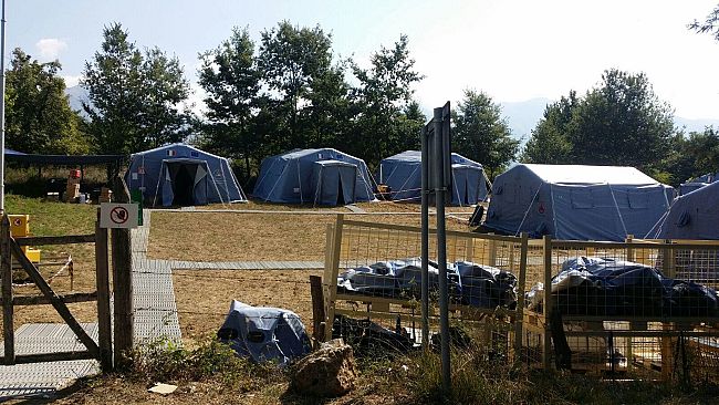 Il contributo della Toscana nelle zone colpite dal sisma