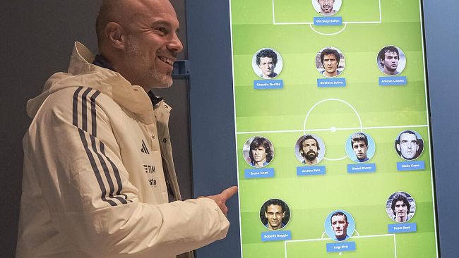 Italia femminile, il Ct Soncin in visita al Museo del Calcio