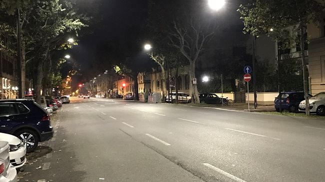 Nuova illuminazione, raddoppiano i punti luce sul Viale dei Mille