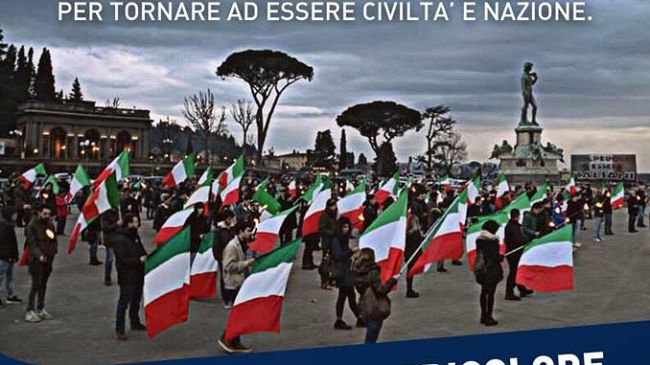 Sabato in piazza Strozzi Fratelli d'Italia e la destra fiorentina