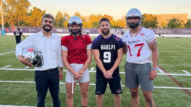 Scudetto Football Americano, Guccione a Bologna con i Guelfi