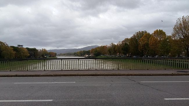 Maltempo: Arno in discesa