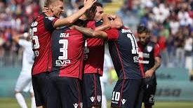 Cagliari vs Empoli 3-2. Pucciarelli fallisce un rigore.