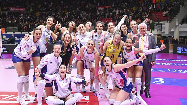 Volley: Scandicci batte Milano e blinda il secondo posto