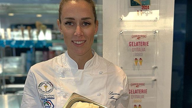 Una fiorentina vince a Roma la Coppa Italia di Gelateria 2024