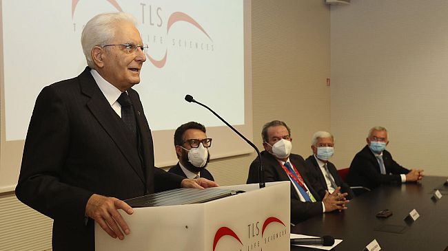 Toscana Life Sciences: la visita del Presidente Mattarella
