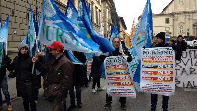 ​Sanità Toscana: sciopero degli infermieri