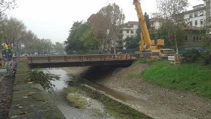 Tramvia: lunedì 29 dicembre chiude il Ponte di Statuto e apre la struttura provvisoria sul Mugnone