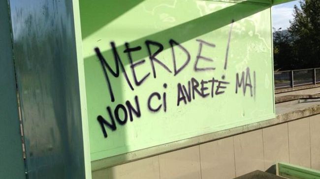 RFI, atti vandalici a Rovezzano subito dopo la manutenzione per i Mondiali