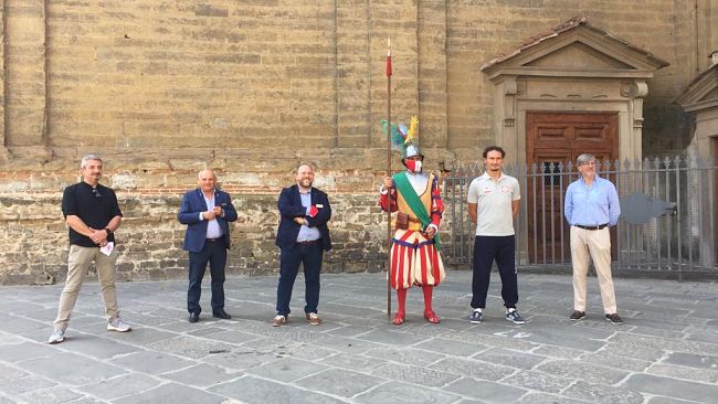 Fratres sponsor delle divise dei Fanti dell'Ordinanza del Corteo Storico Fiorentino