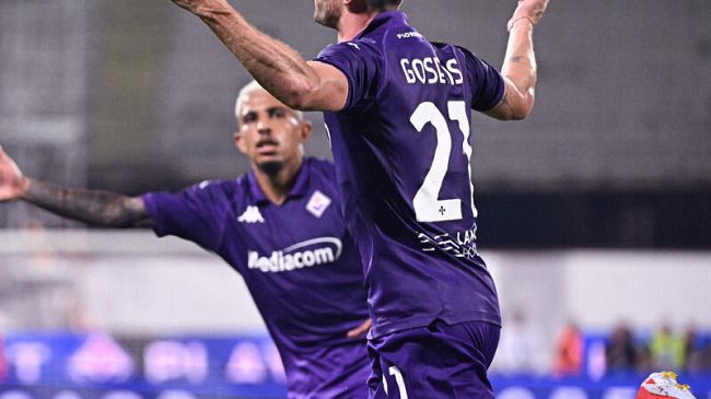 Fiorentina: Gosens all'ultimo minuto trova il gol del pareggio