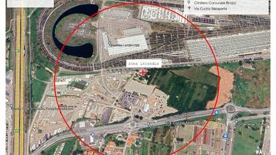 Incendio Osmannoro, vietato il consumo degli ortaggi coltivati in zona