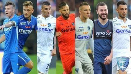 I convocati in nazionale dell'Empoli fbc