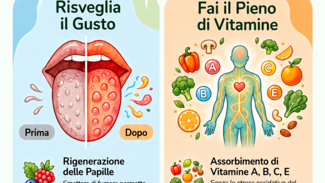 Fumo: il gusto è la migliore medicina