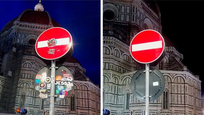 Restyling per 3800 cartelli e oggetti stradali in centro