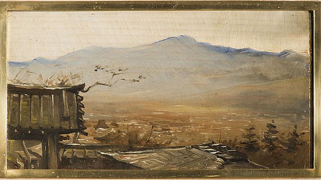 Alla Galleria d’arte moderna i dipinti di Arnold Henry Savage Landor