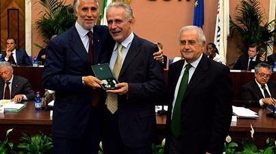 Eugenio Giani stella d'oro al merito sportivo