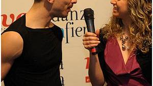 Gianluca Lanzillotta di Amici allo stand di Nove da Firenze (Video e Foto)