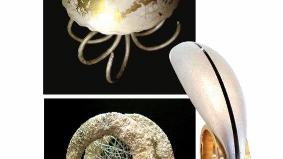 Gioielli contemporanei in esposizione in Via Maggio