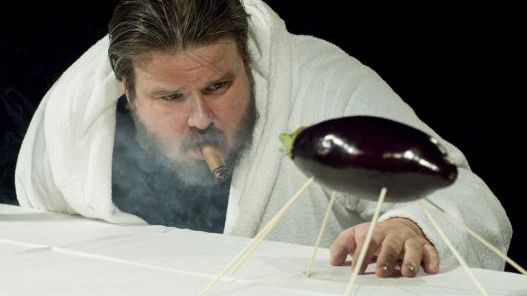 Giuseppe Battiston in ''Orson Welles'Roast''