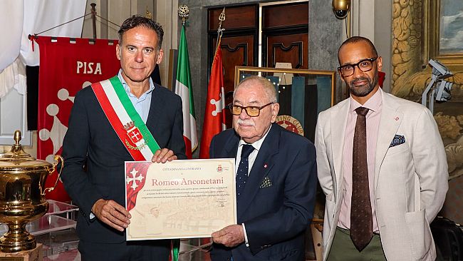 Pisa: cittadinanza onoraria (alla memoria) a Romeo Anconetani