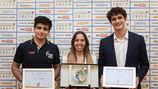 Fair Play Menarini: consegnato il Premio speciale