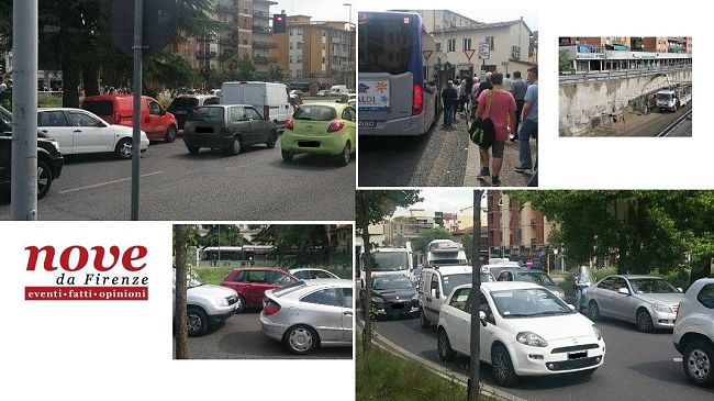 Tramvia dimezzata, traffico alla prova Pitti - Navette