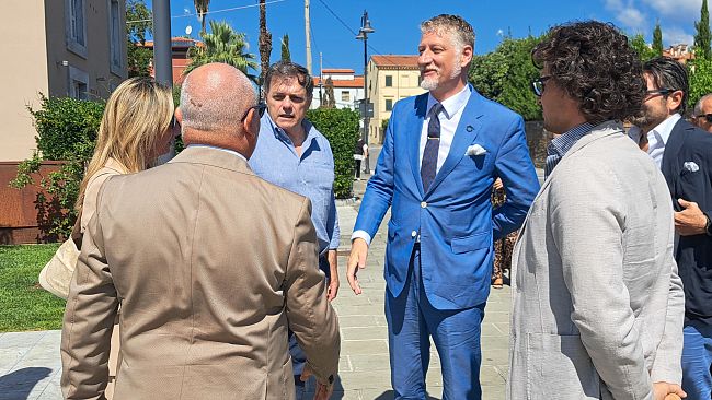 Ieri Alessandro Giuli alla Versiliana