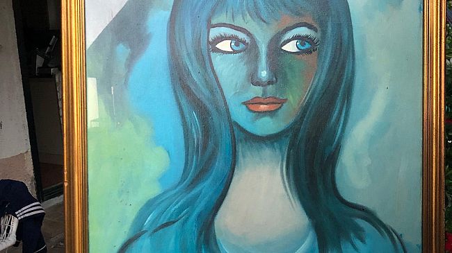 Quadro di Romano Mussolini