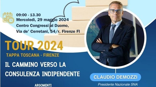 Assicurazioni: a Firenze il tour Identity SNA 2024