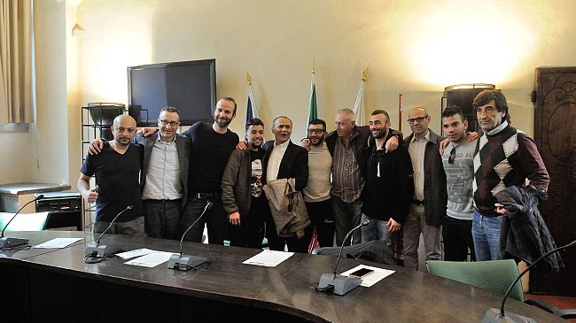 Palazzo Vecchio 12 Aprile - conferenza stampa presentazione Obbadi VS Torres