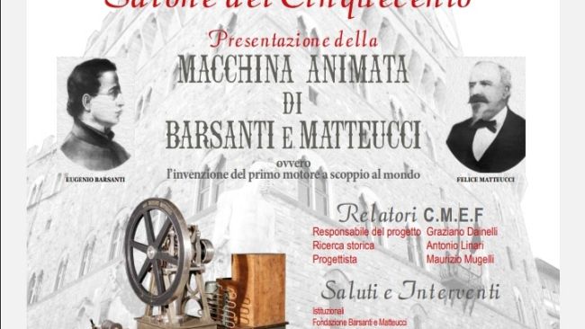 La 'Macchina animata' di Barsanti e Matteucci sarà rimessa in moto