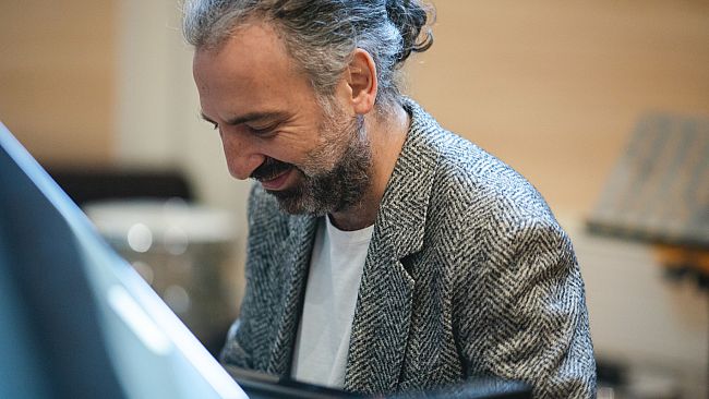 Stefano Bollani in piazza Santissima Annunziata