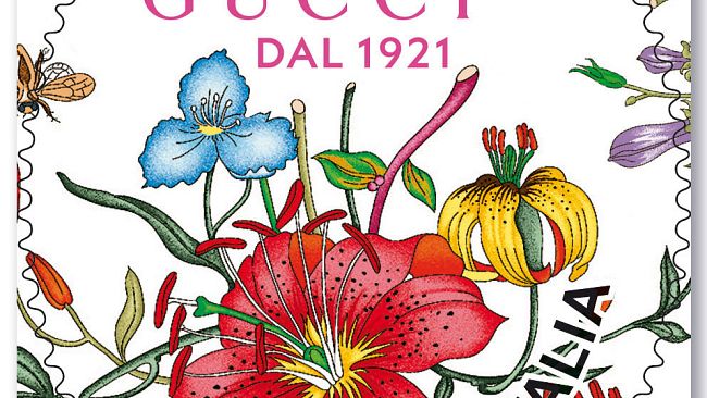 Emissione di un francobollo dedicato a Guccio Gucci SpA