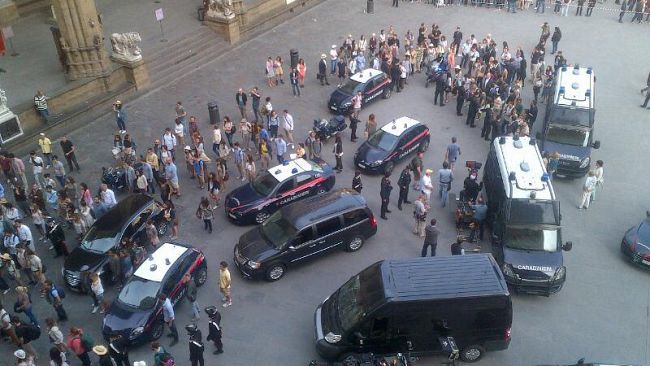 Inferno, Ron Howard sul set a Palazzo Vecchio