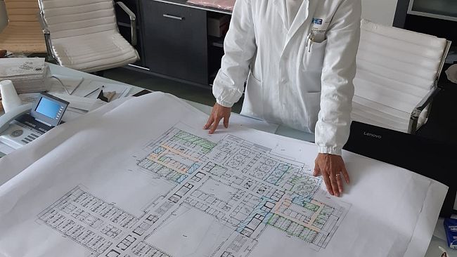 San Jacopo riorganizzato per accogliere i malati di Covid19 