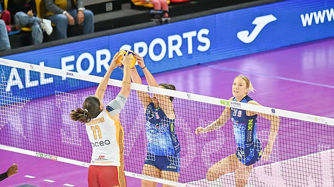 Bisonte Volley, rimonta straordinaria