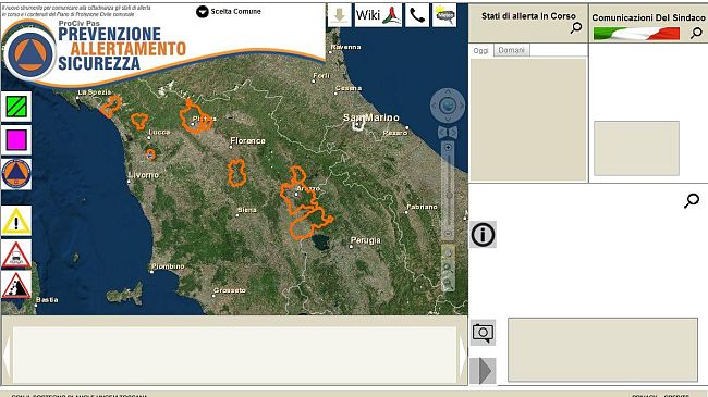 Firenze Alert System: ieri il debutto del sistema di informazione delle emergenze